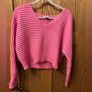 Pink sweater
